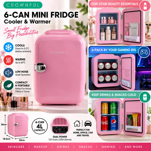 Crownful mini fridge can - crownful, 6