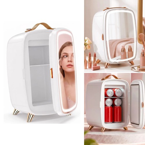 Mini skincare fridge - skincare, with
