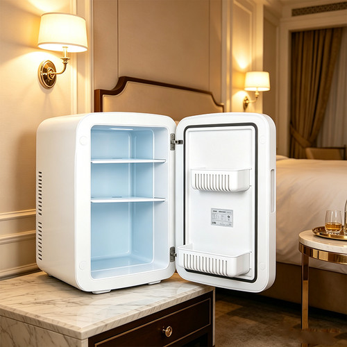 10l mini fridge - 8l, table